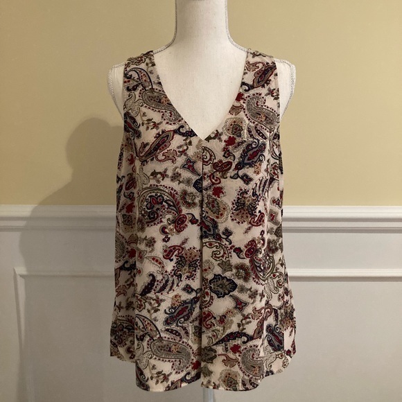 Daniel Rainn Tops - DANIEL RAINN Women Sleeveless Blouse, Paisleys, Multicolour, Medium